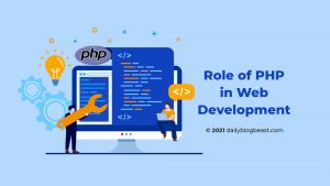 role of php